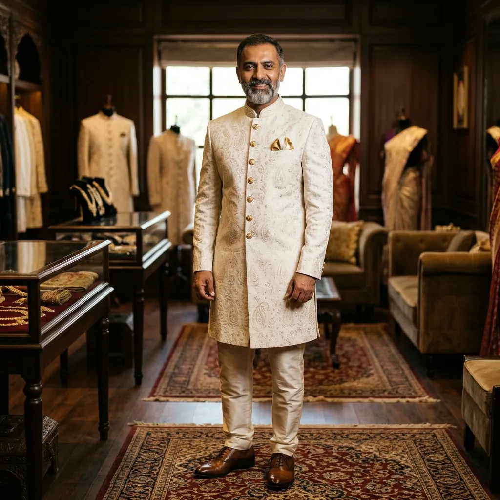 Bandhgala Suit Style 3
