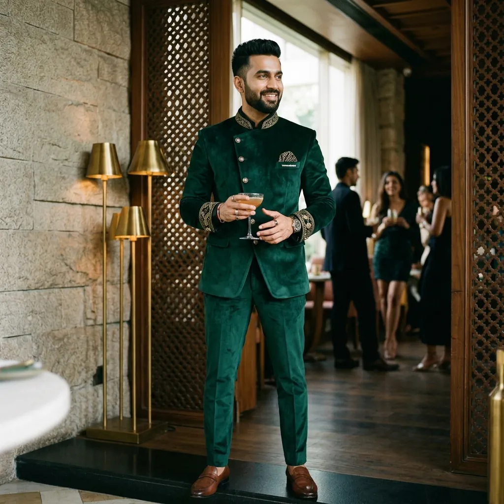 Indo Western Suit Style 3