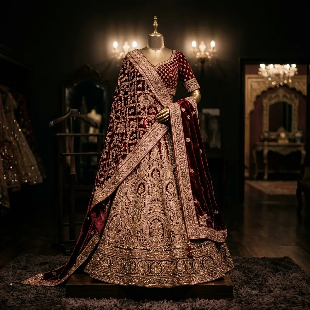 Bridal Lehenga Style 2