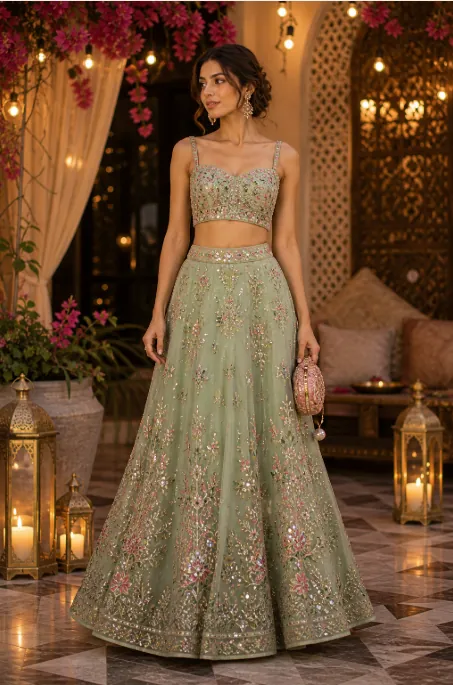 Crop Top Skirt