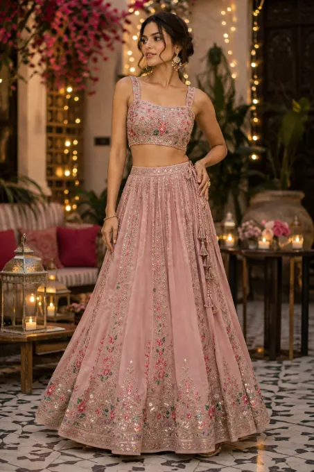 Crop Top Skirt Style 2
