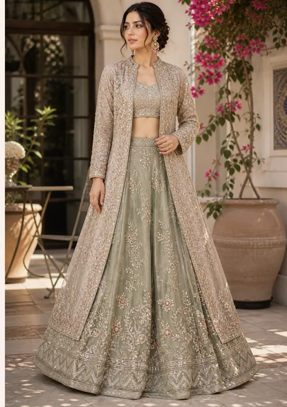 Jacket Lehenga
