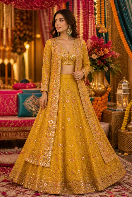 Jacket Lehenga Style 2